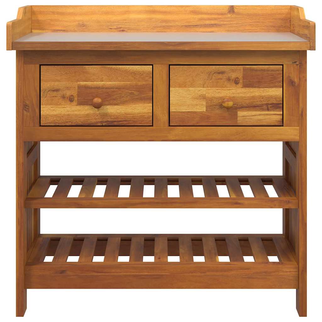 vidaXL Dulap de grădină Maro 78 x 36.5 x 78cm Lemn masiv de acacia vidaXL Dulap de grădină Maro 78 x 36.5 x 78cm Lemn masiv de acacia