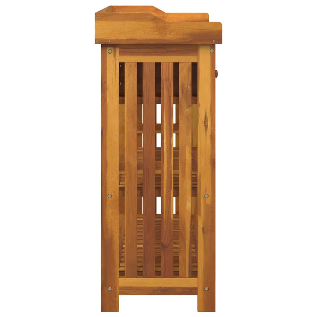 vidaXL Dulap de grădină Maro 78 x 36.5 x 78cm Lemn masiv de acacia vidaXL Dulap de grădină Maro 78 x 36.5 x 78cm Lemn masiv de acacia