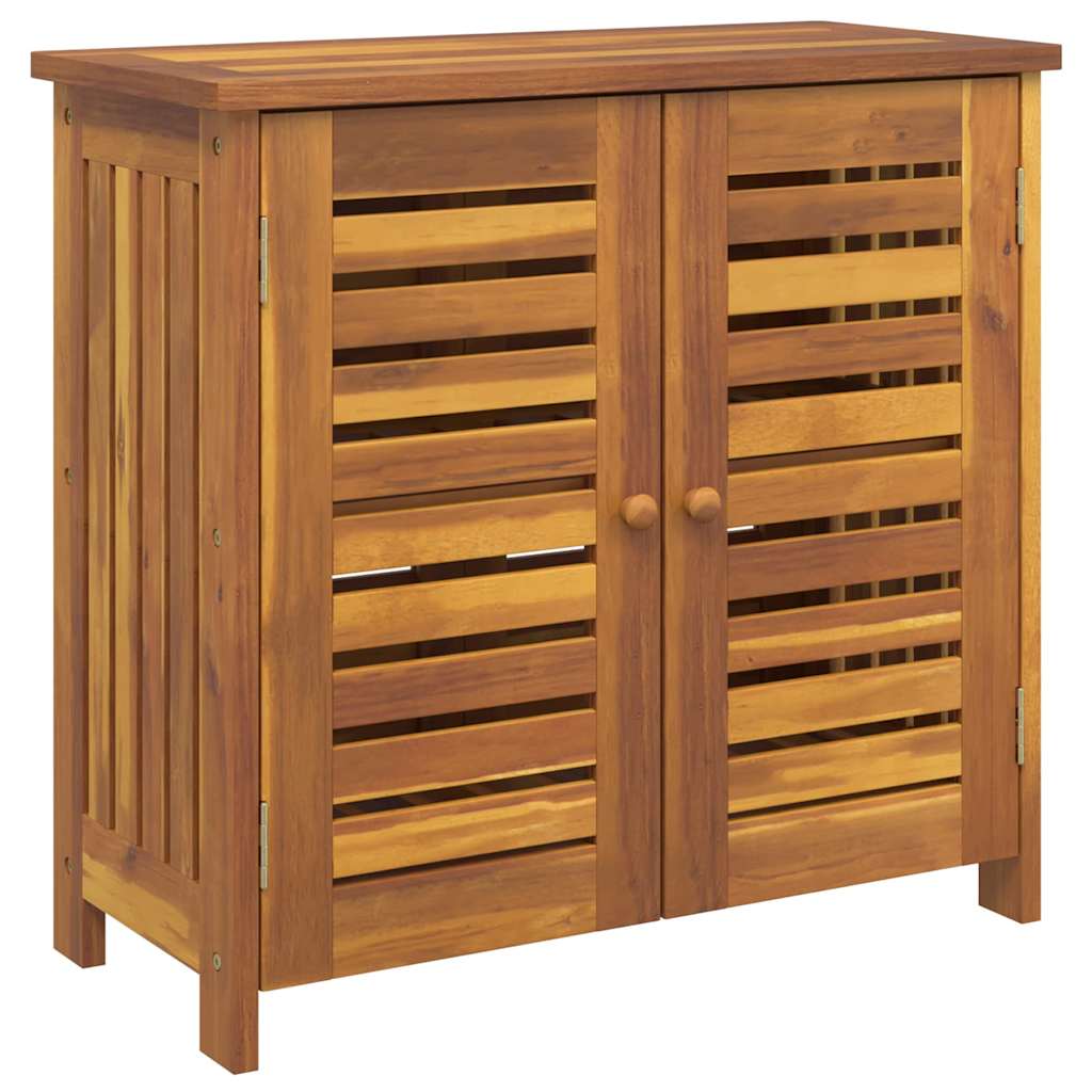 vidaXL Dulap de grădină Maro 78 x 36.5 x 78cm Lemn masiv de acacia