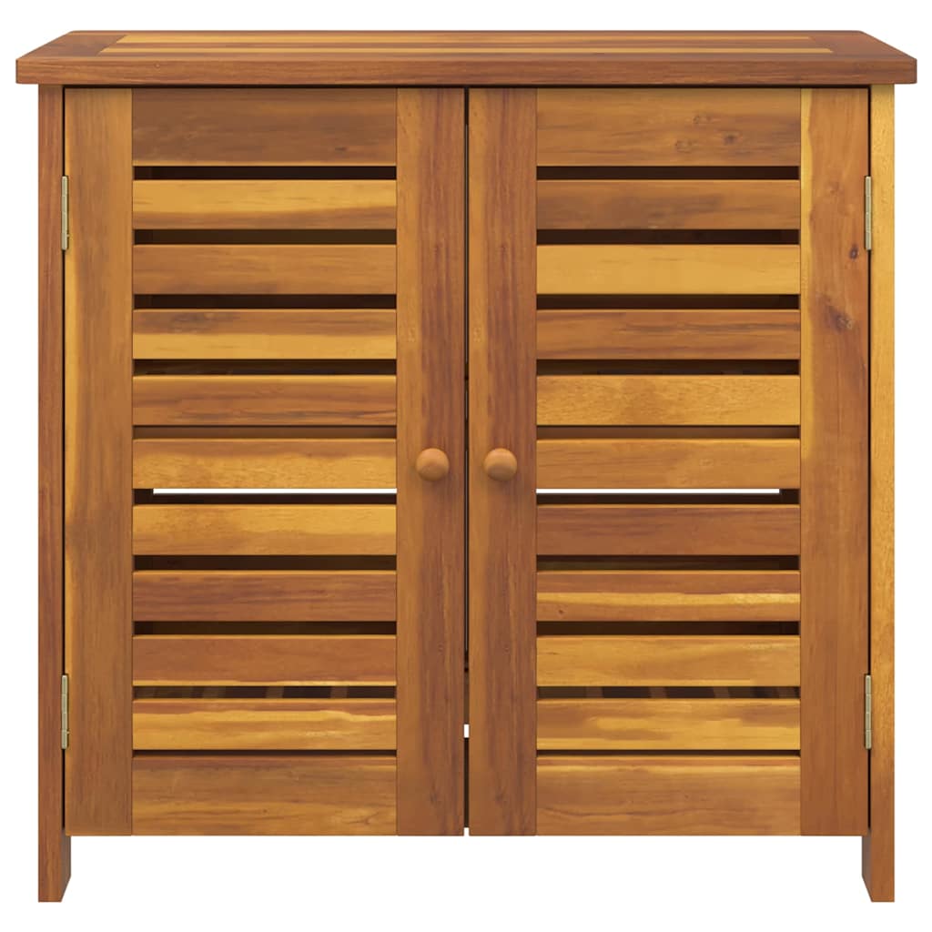 vidaXL Dulap de grădină Maro 78 x 36.5 x 78cm Lemn masiv de acacia
