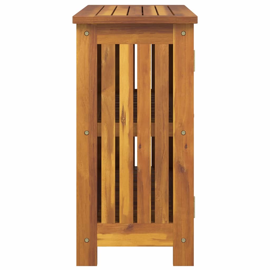 vidaXL Dulap de grădină Maro 78 x 36.5 x 78cm Lemn masiv de acacia