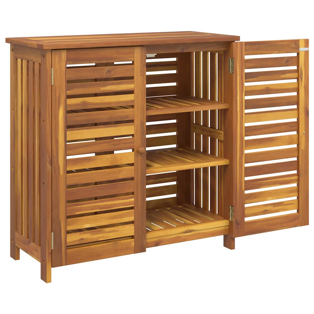 vidaXL Dulap de grădină Maro 78 x 36.5 x 78cm Lemn masiv de acacia vidaXL Dulap de grădină Maro 78 x 36.5 x 78cm Lemn masiv de acacia