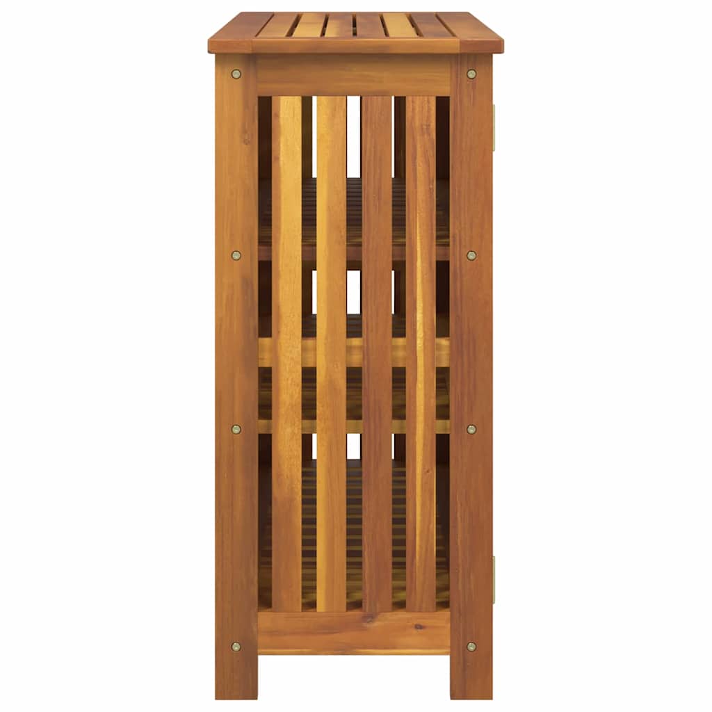 vidaXL Dulap de grădină Maro 78 x 36.5 x 78cm Lemn masiv de acacia vidaXL Dulap de grădină Maro 78 x 36.5 x 78cm Lemn masiv de acacia