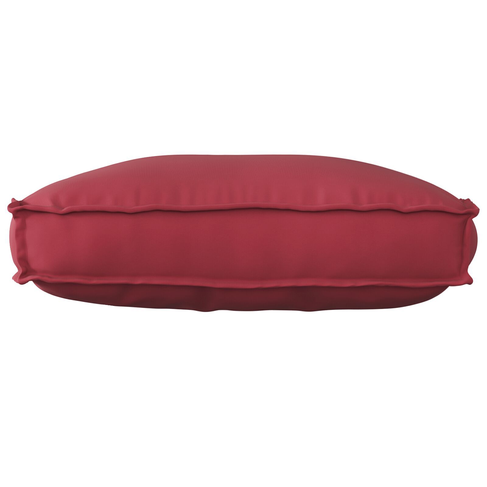 vidaXL Pernă pentru paleți pentru spătar Roșu Vin 70 x 40 x 12 cm, din țesătură Oxford.