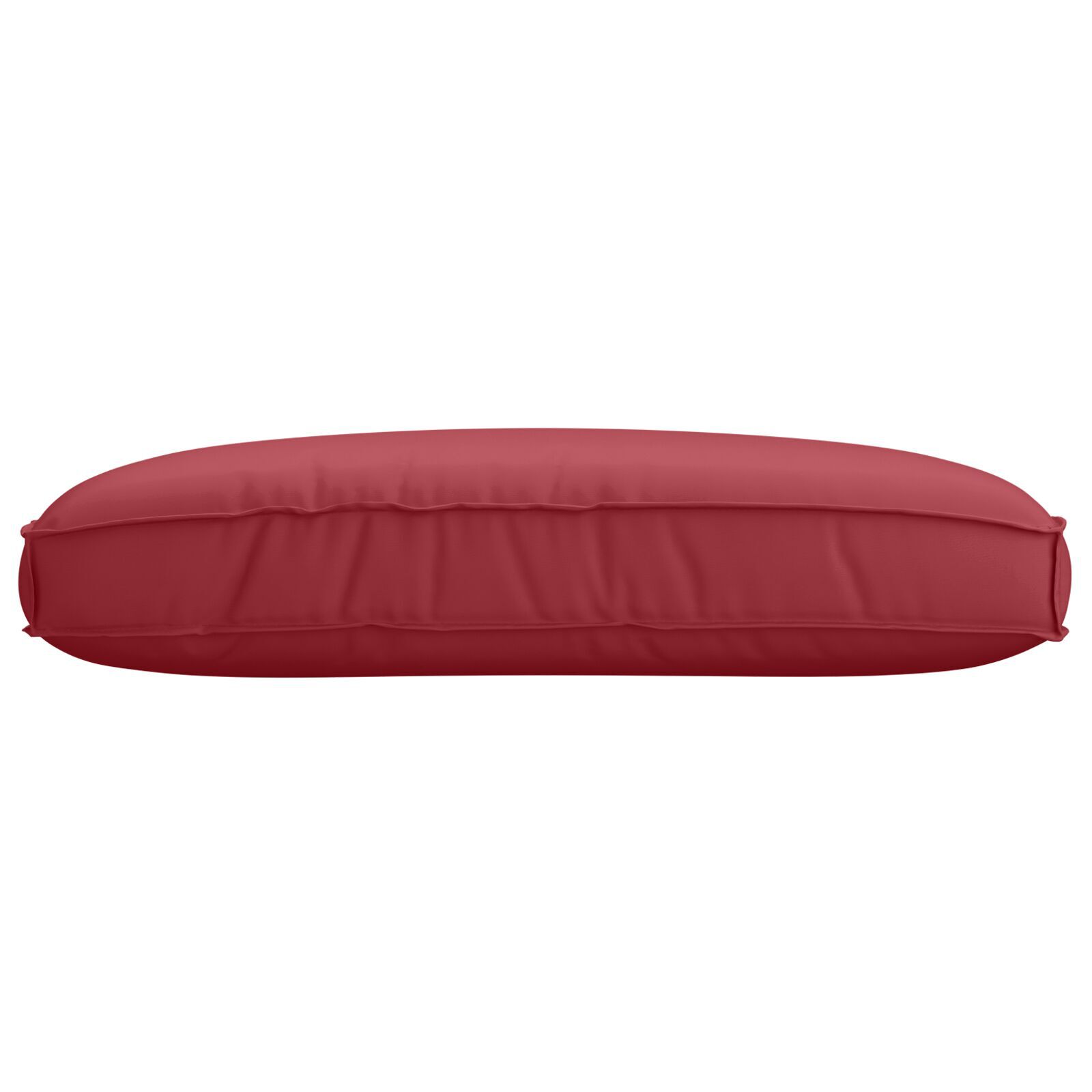 vidaXL Culoare de palet pentru șezut Bordo 120x80x12 cm Fabrică Oxford