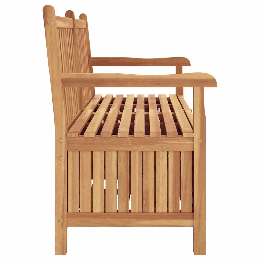 vidaXL Bancă de grădină cu șemineu cu depozitare Maro 150 x 60 x 90 cm