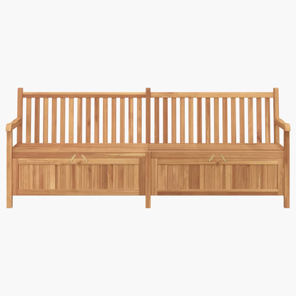 vidaXL Bancă de grădină cu șemineu cu depozitare Maro 228 x 60 x 90 cm vidaXL Bancă de grădină cu șemineu cu depozitare Maro 228 x 60 x 90 cm
