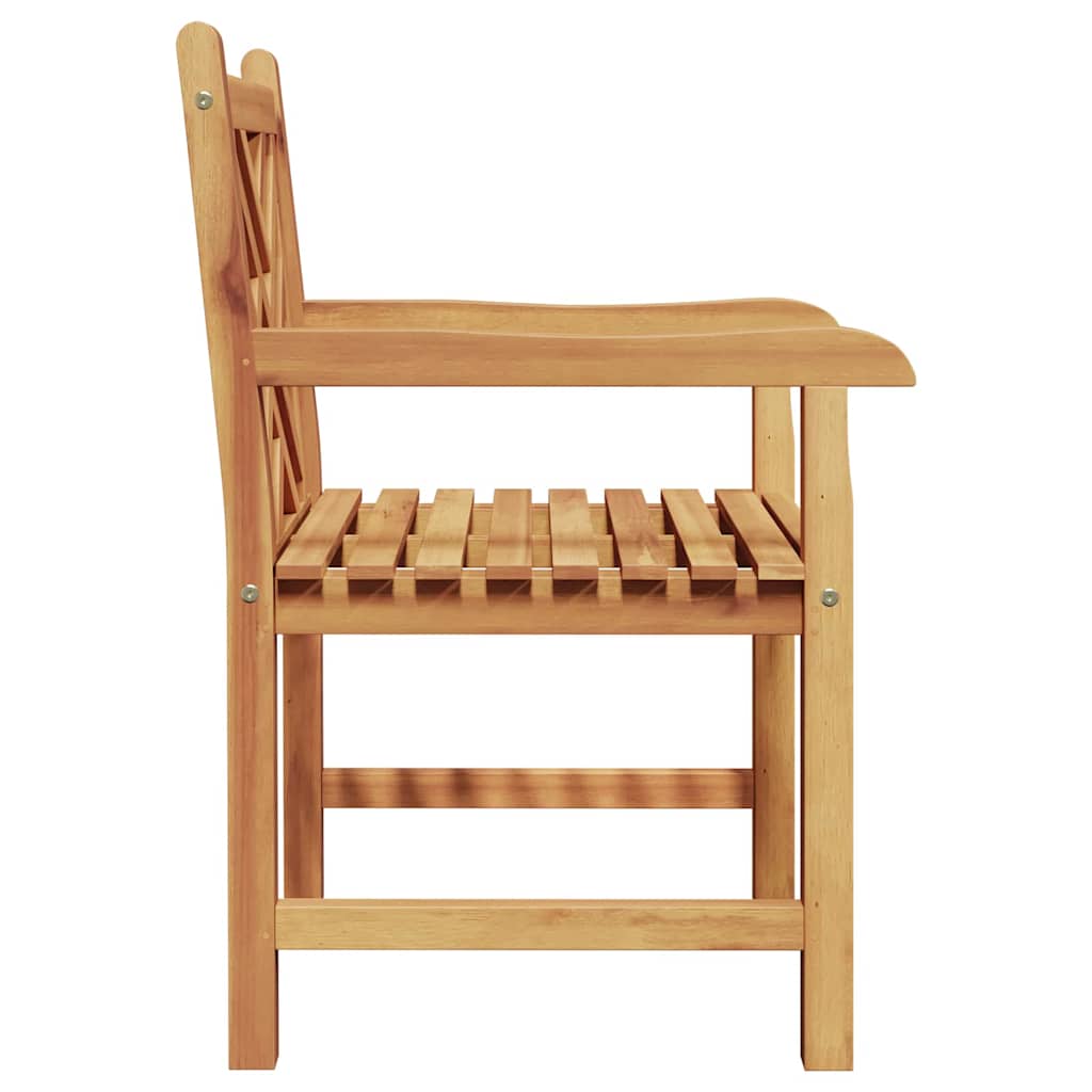 vidaXL Scaune de grădină 2 pcs Maro 58 x 60 x 90 cm Lemn masiv de tec