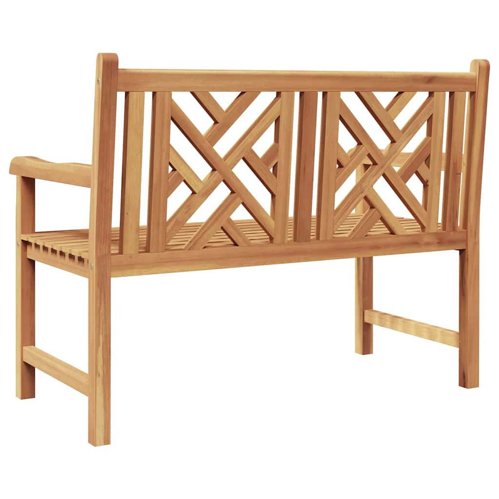 vidaXL Bancă de grădină Maro 114 x 60 x 90 cm Lemn masiv de tec