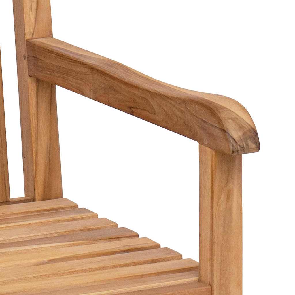 vidaXL Bancă de grădină Maro 114 x 60 x 90 cm Lemn masiv de tec