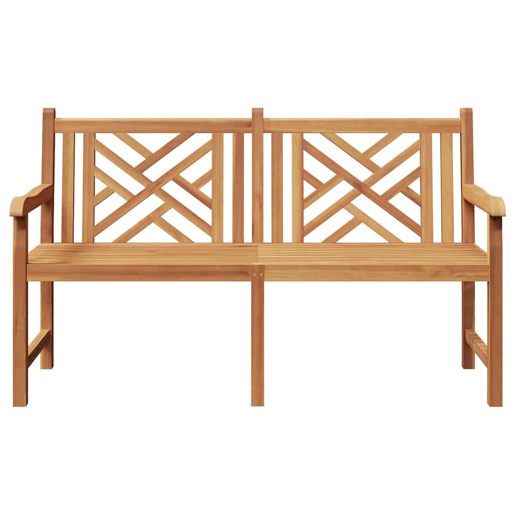 vidaXL Bancă de grădină Maro 150 x 60 x 90 cm Lemn masiv de tec