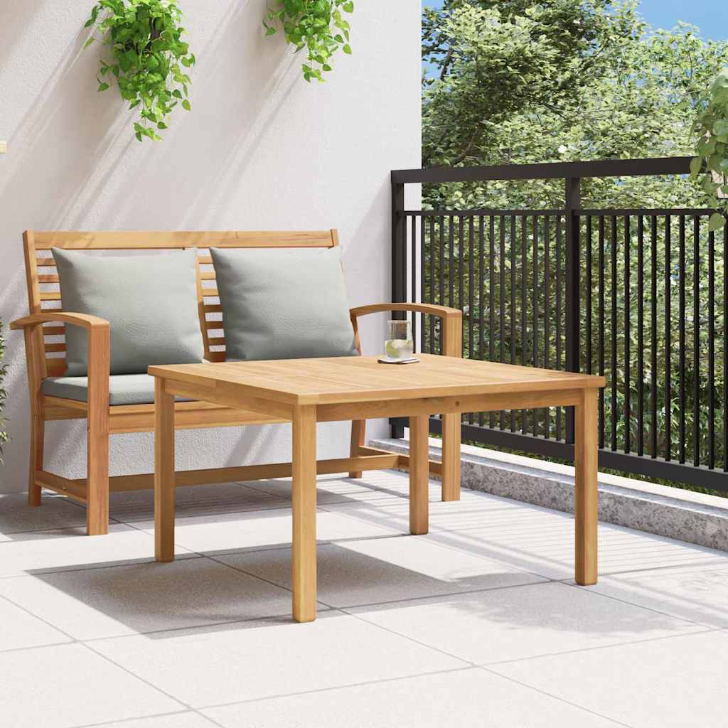 vidaXL Masă de cafea Maro 85 x 85 x 45 cm Lemn masiv de tec vidaXL Masă de cafea Maro 85 x 85 x 45 cm Lemn masiv de tec