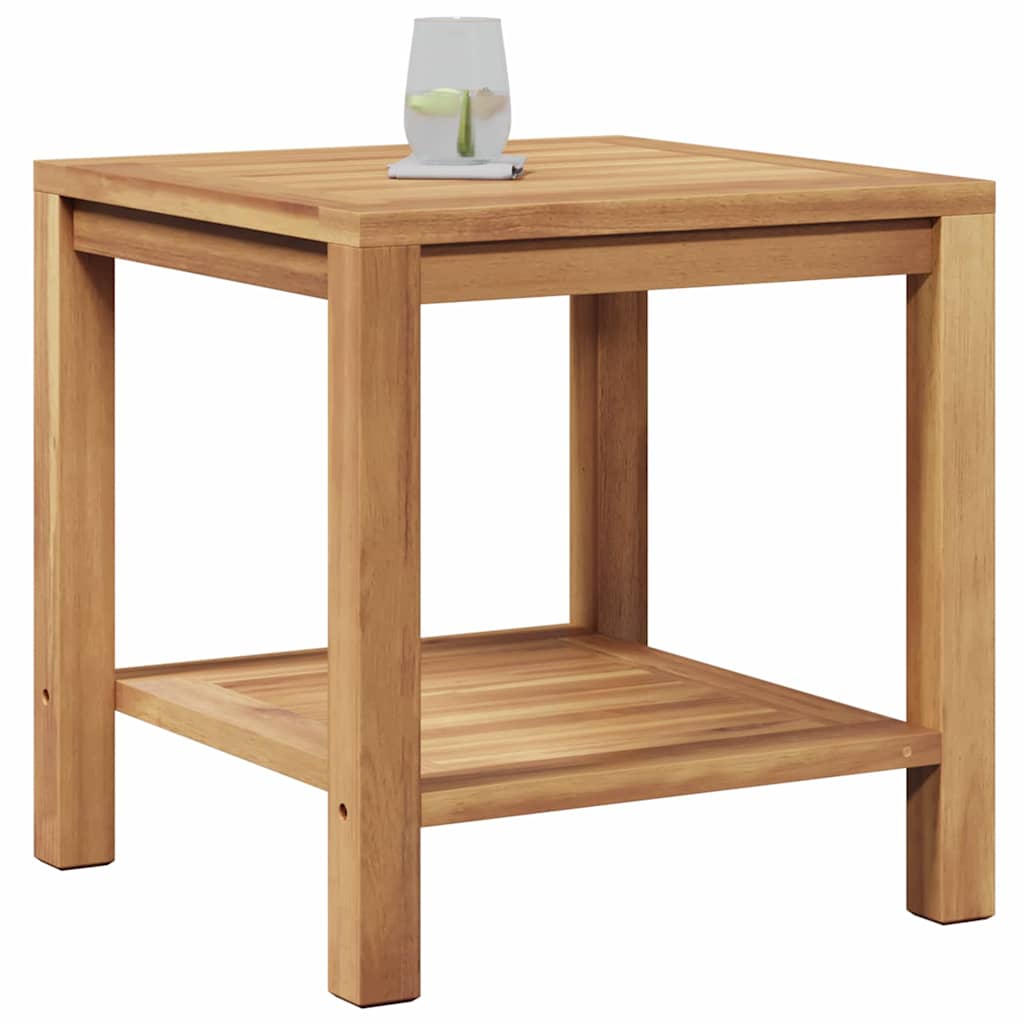 vidaXL Masă de cafea Maro 45 x 45 x 45 cm Lemn masiv de tec vidaXL Masă de cafea Maro 45 x 45 x 45 cm Lemn masiv de tec
