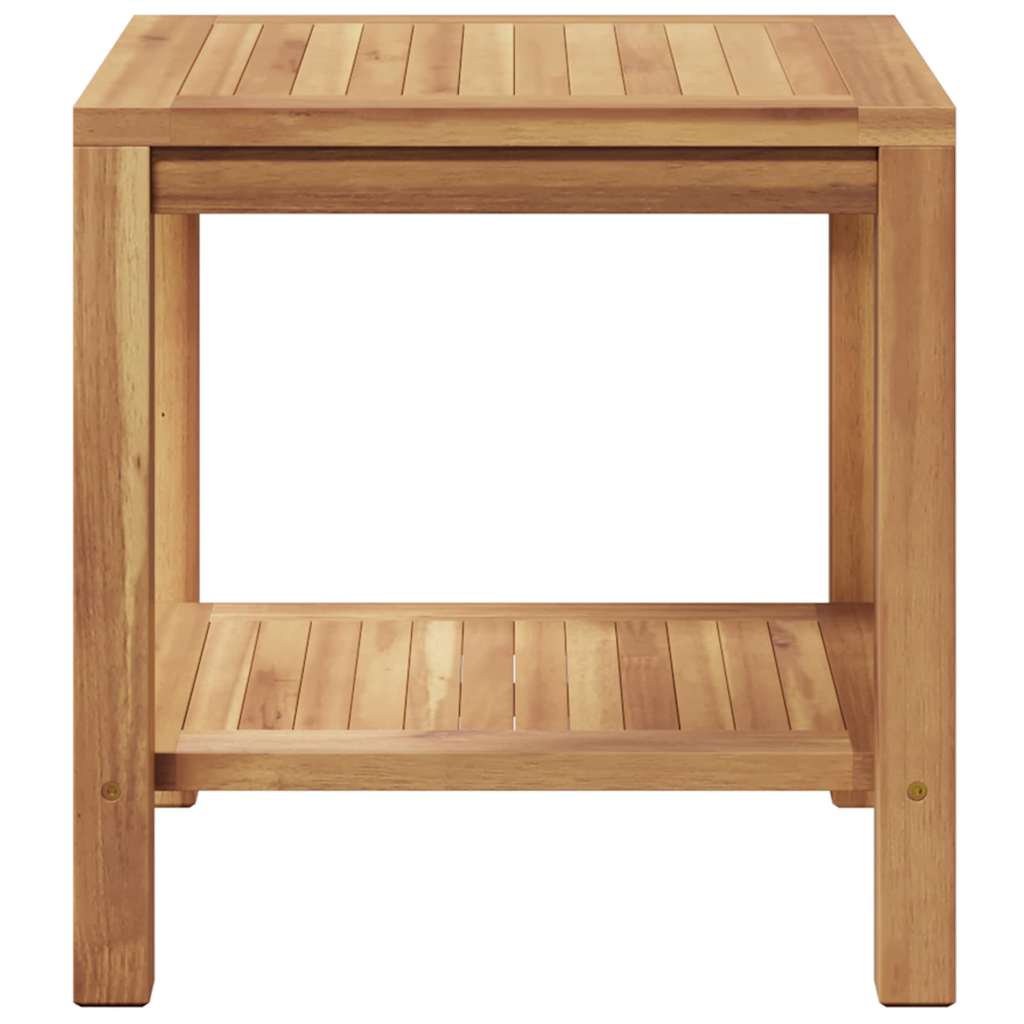 vidaXL Masă de cafea Maro 45 x 45 x 45 cm Lemn masiv de tec vidaXL Masă de cafea Maro 45 x 45 x 45 cm Lemn masiv de tec