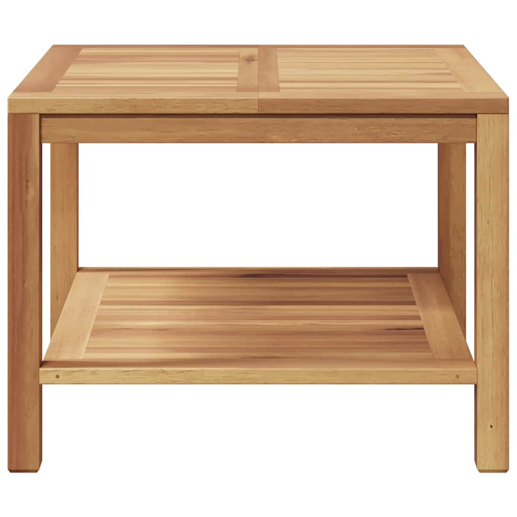 vidaXL Masă de cafea Maro 60 x 60 x 45 cm Lemn masiv de tec vidaXL Masă de cafea Maro 60 x 60 x 45 cm Lemn masiv de tec
