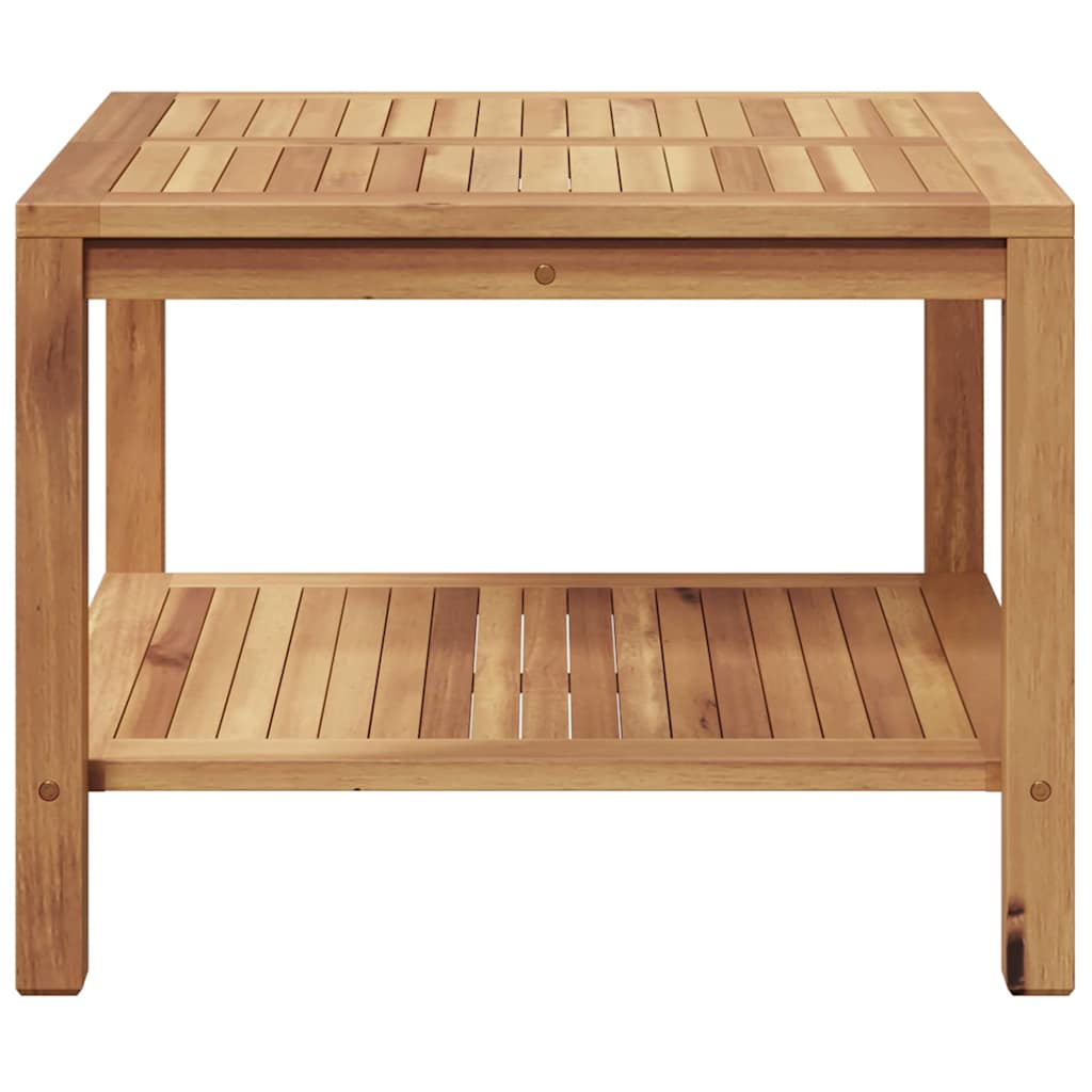 vidaXL Masă de cafea Maro 60 x 60 x 45 cm Lemn masiv de tec vidaXL Masă de cafea Maro 60 x 60 x 45 cm Lemn masiv de tec