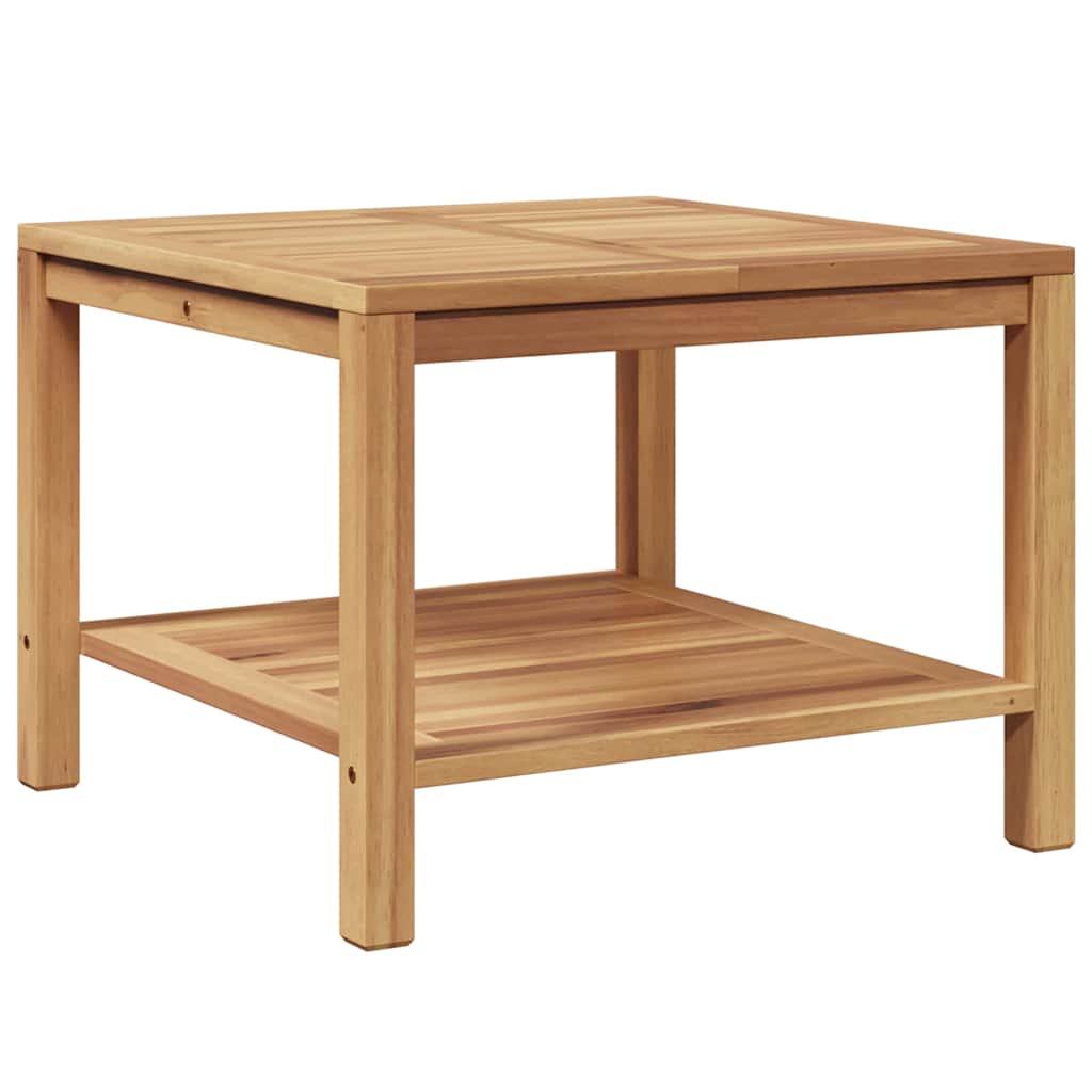 vidaXL Masă de cafea Maro 60 x 60 x 45 cm Lemn masiv de tec vidaXL Masă de cafea Maro 60 x 60 x 45 cm Lemn masiv de tec