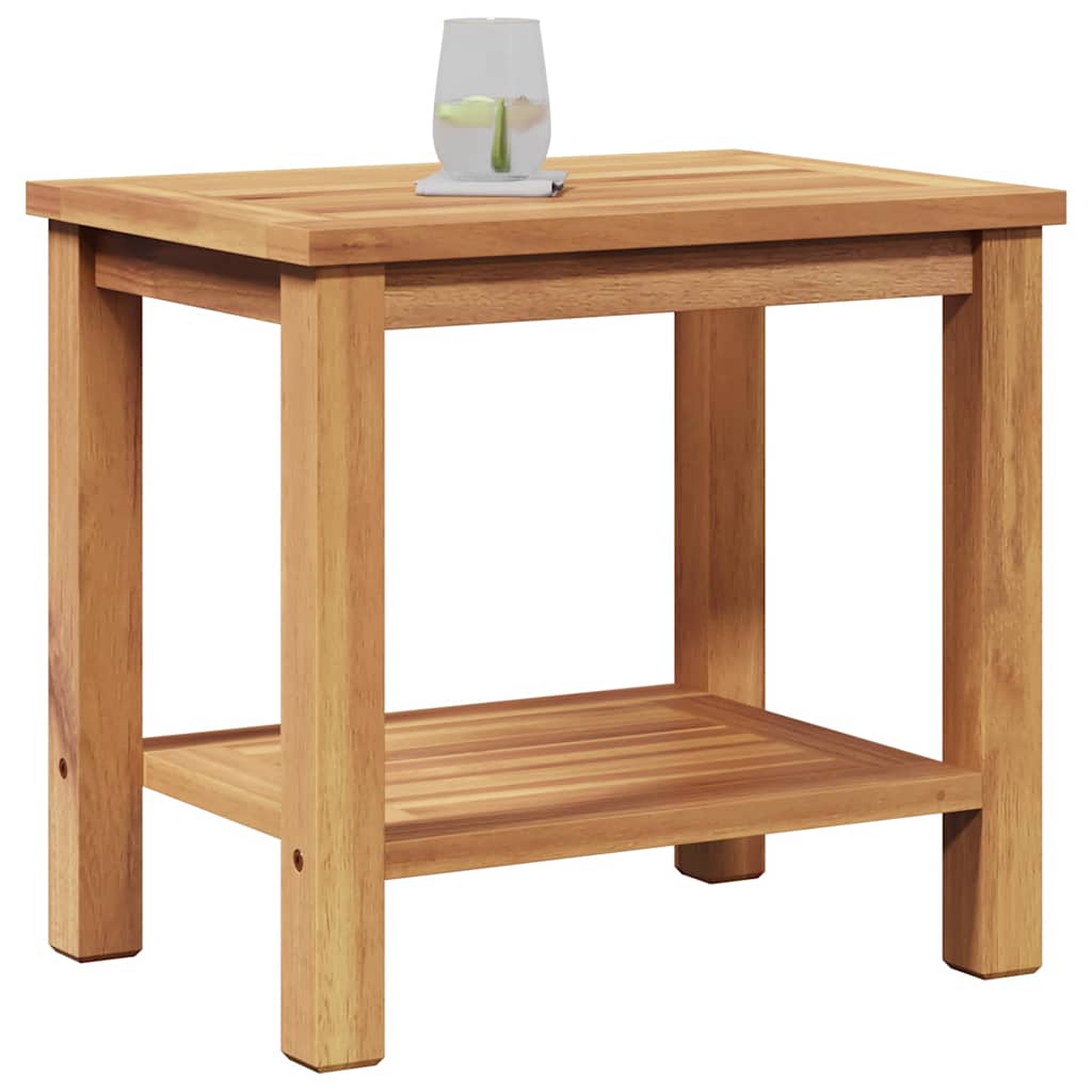 vidaXL Masă de cafea Maro 50 x 35 x 45 cm Lemn masiv de tec