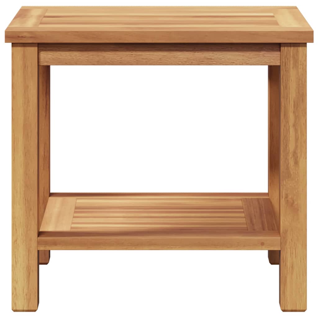 vidaXL Masă de cafea Maro 50 x 35 x 45 cm Lemn masiv de tec