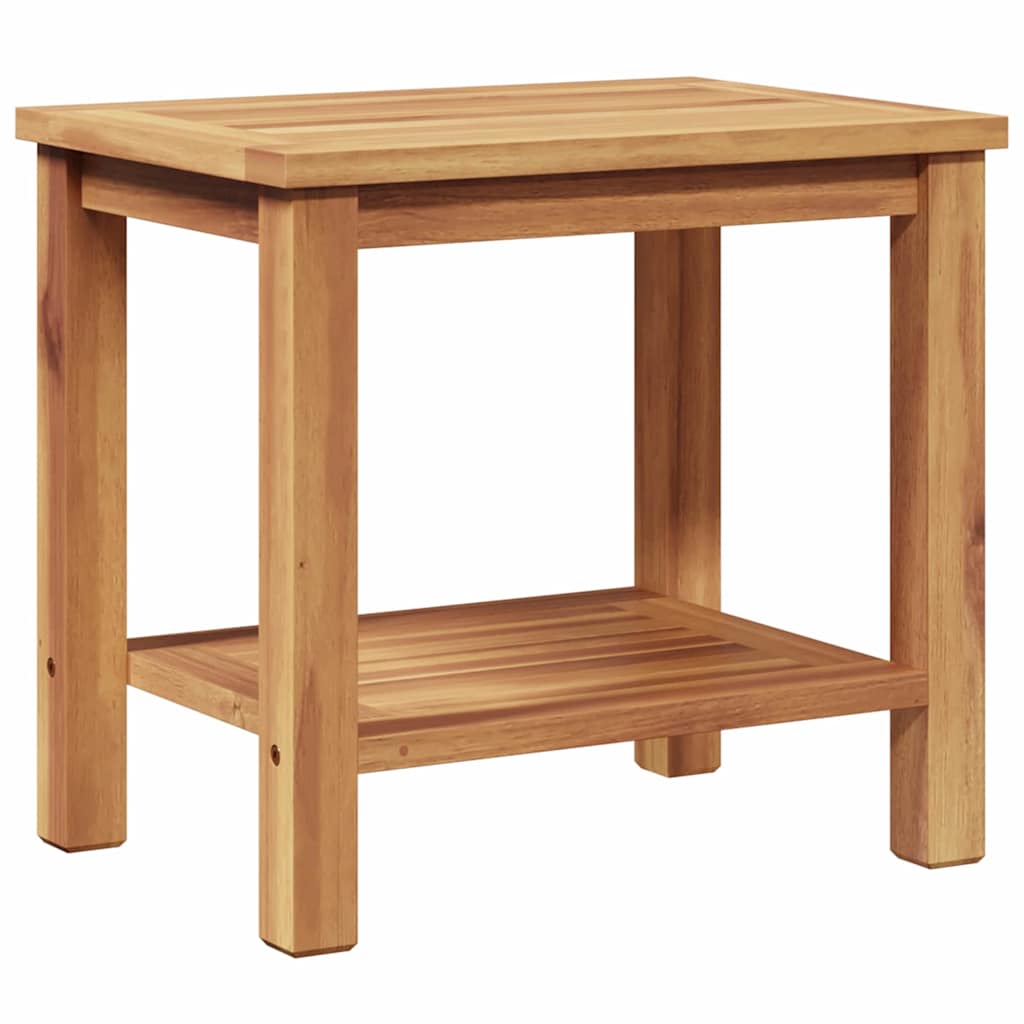 vidaXL Masă de cafea Maro 50 x 35 x 45 cm Lemn masiv de tec