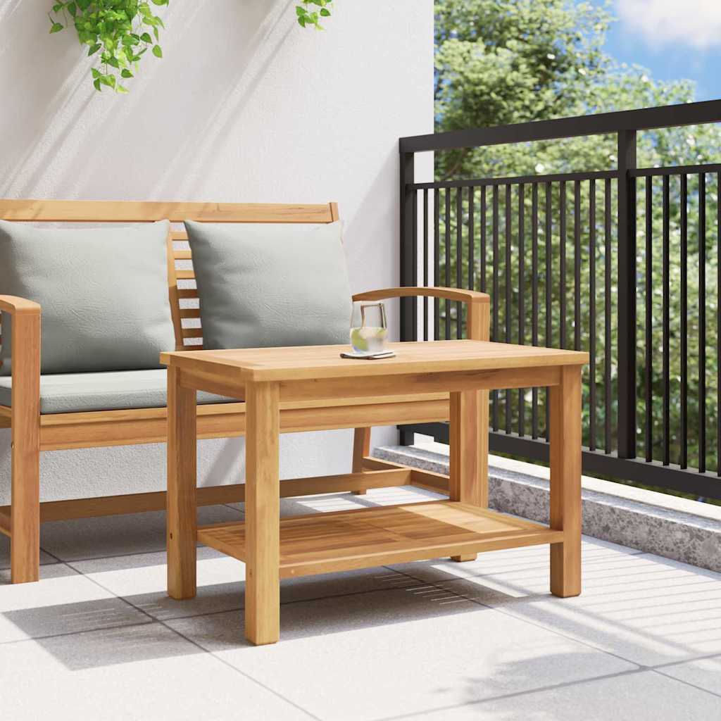 vidaXL Masă de cafea Maro 70 x 40 x 45 cm Lemn masiv de tec vidaXL Masă de cafea Maro 70 x 40 x 45 cm Lemn masiv de tec