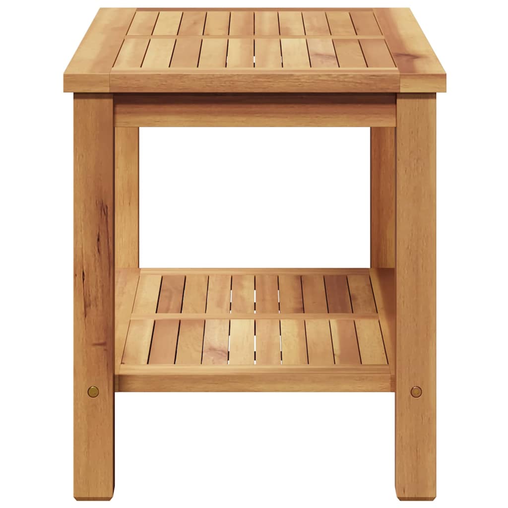 vidaXL Masă de cafea Maro 70 x 40 x 45 cm Lemn masiv de tec vidaXL Masă de cafea Maro 70 x 40 x 45 cm Lemn masiv de tec