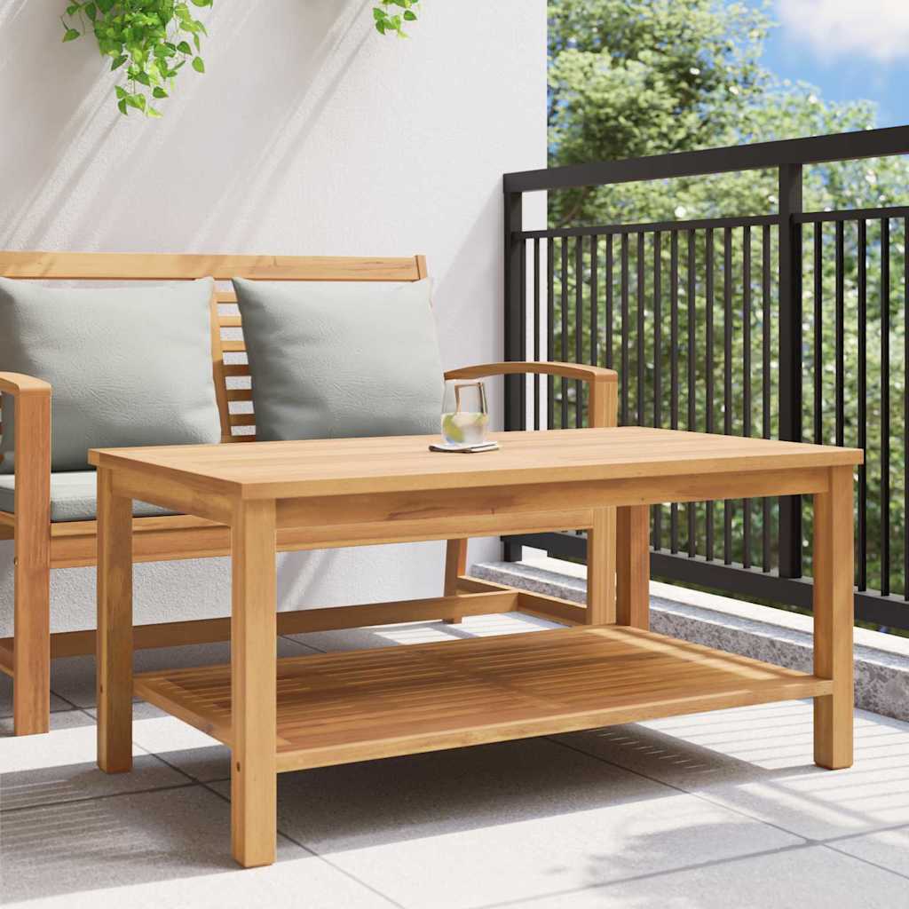 vidaXL Masă de cafea Maro 110 x 55 x 45 cm Lemn masiv de tec vidaXL Masă de cafea Maro 110 x 55 x 45 cm Lemn masiv de tec