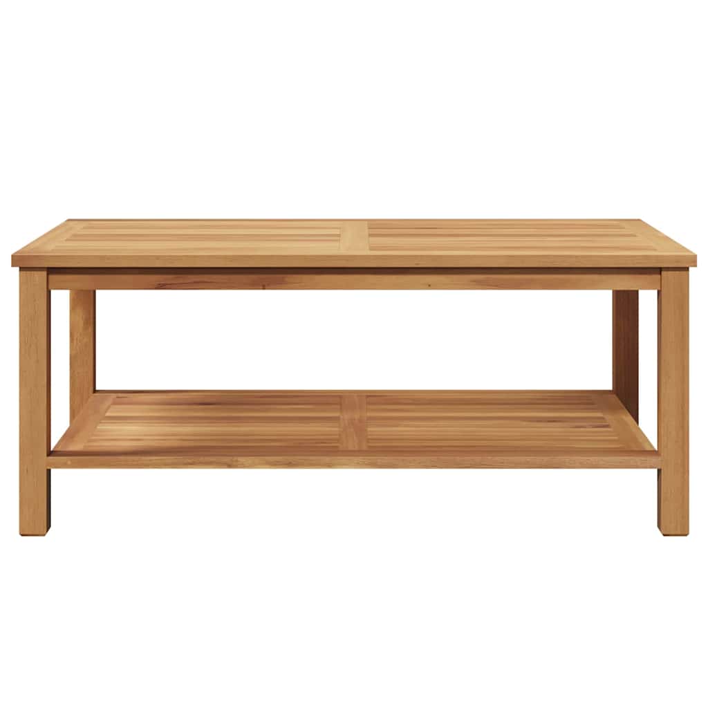 vidaXL Masă de cafea Maro 110 x 55 x 45 cm Lemn masiv de tec vidaXL Masă de cafea Maro 110 x 55 x 45 cm Lemn masiv de tec