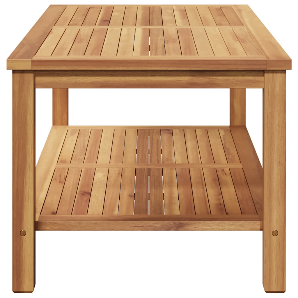 vidaXL Masă de cafea Maro 110 x 55 x 45 cm Lemn masiv de tec vidaXL Masă de cafea Maro 110 x 55 x 45 cm Lemn masiv de tec