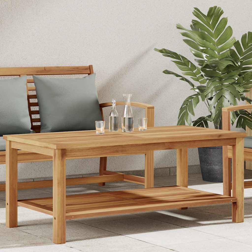 vidaXL Masă de cafea Maro 110 x 55 x 45 cm Lemn masiv de tec vidaXL Masă de cafea Maro 110 x 55 x 45 cm Lemn masiv de tec