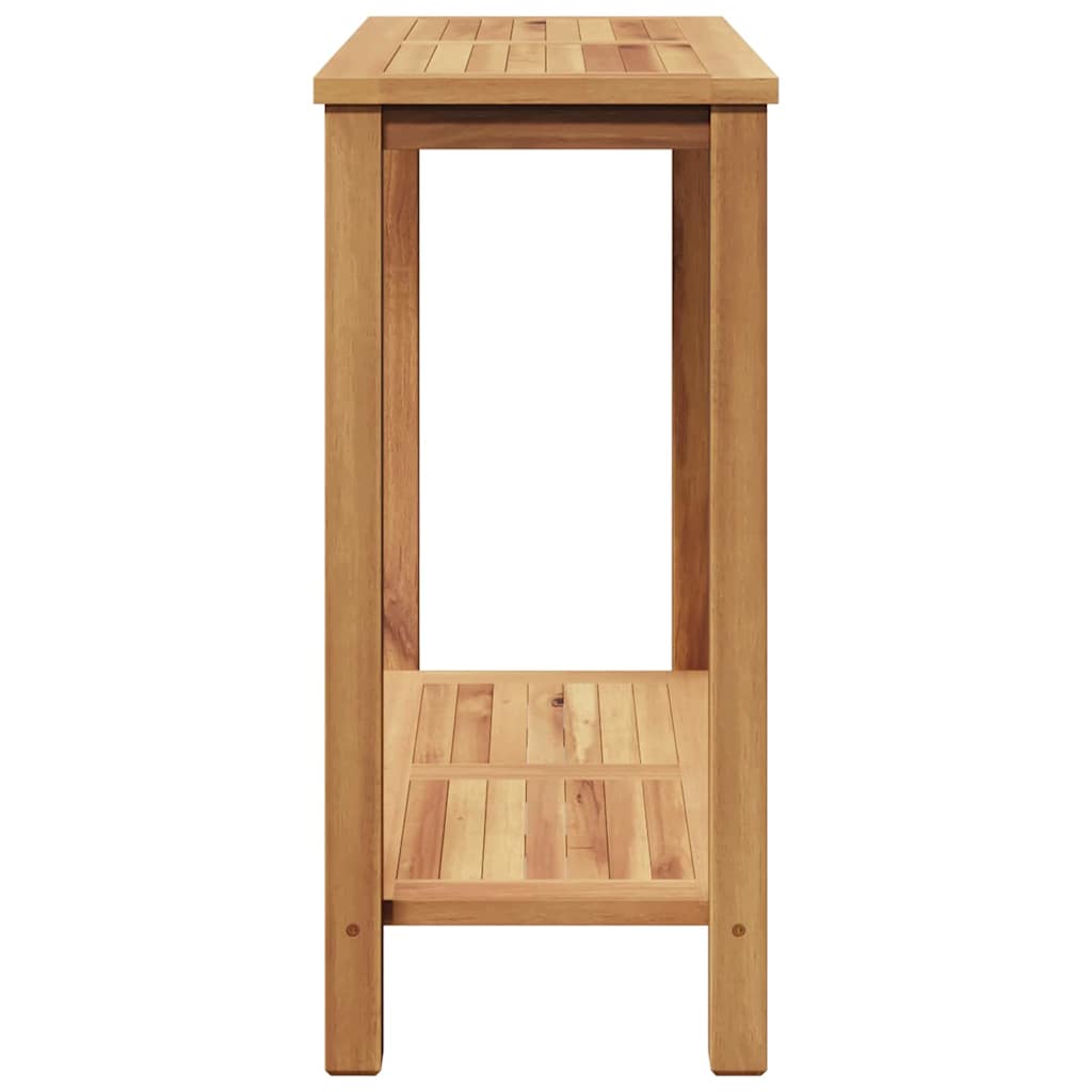 vidaXL Masă de consolă Maro 85 x 35 x 75 cm Lemn masiv de tec vidaXL Masă de consolă Maro 85 x 35 x 75 cm Lemn masiv de tec