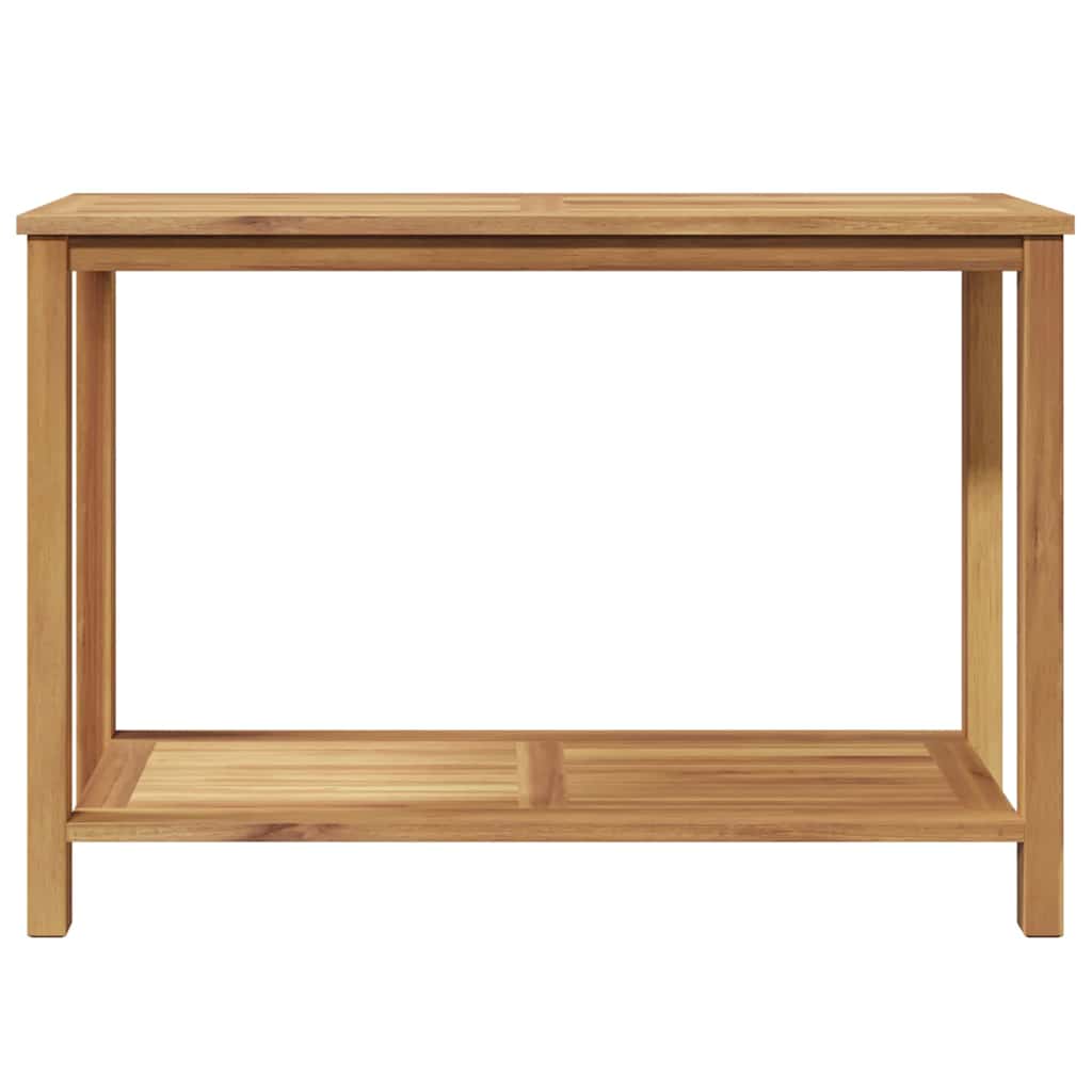 vidaXL Masă de consolă Maro 110 x 40 x 45 cm Lemn masiv de tec vidaXL Masă de consolă Maro 110 x 40 x 45 cm Lemn masiv de tec