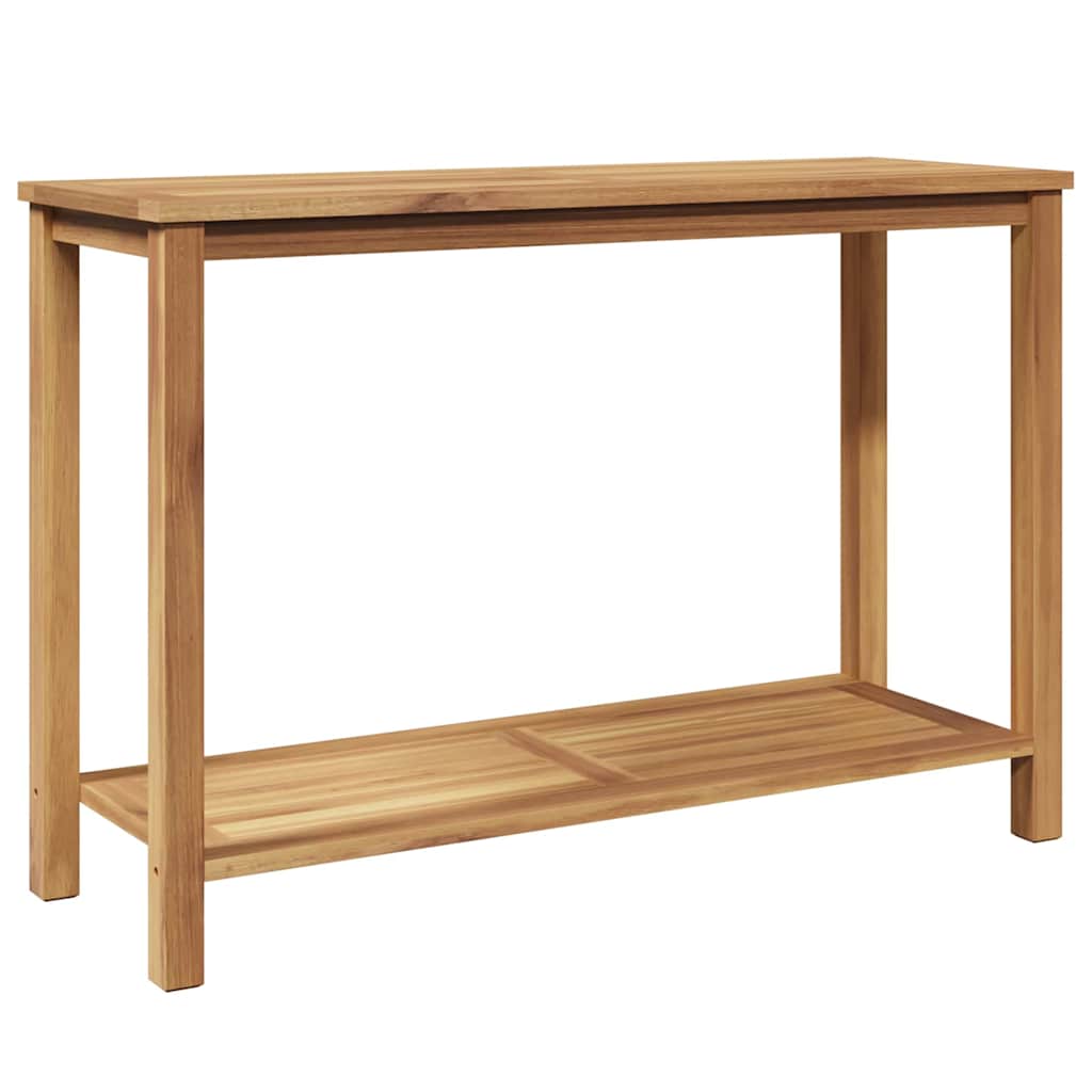 vidaXL Masă de consolă Maro 110 x 40 x 45 cm Lemn masiv de tec vidaXL Masă de consolă Maro 110 x 40 x 45 cm Lemn masiv de tec