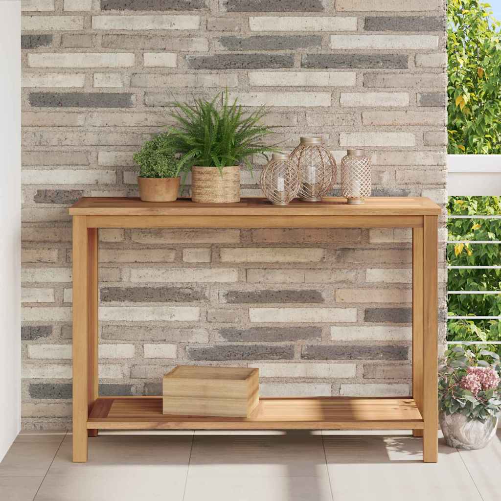 vidaXL Masă de consolă Maro 110 x 40 x 45 cm Lemn masiv de tec vidaXL Masă de consolă Maro 110 x 40 x 45 cm Lemn masiv de tec