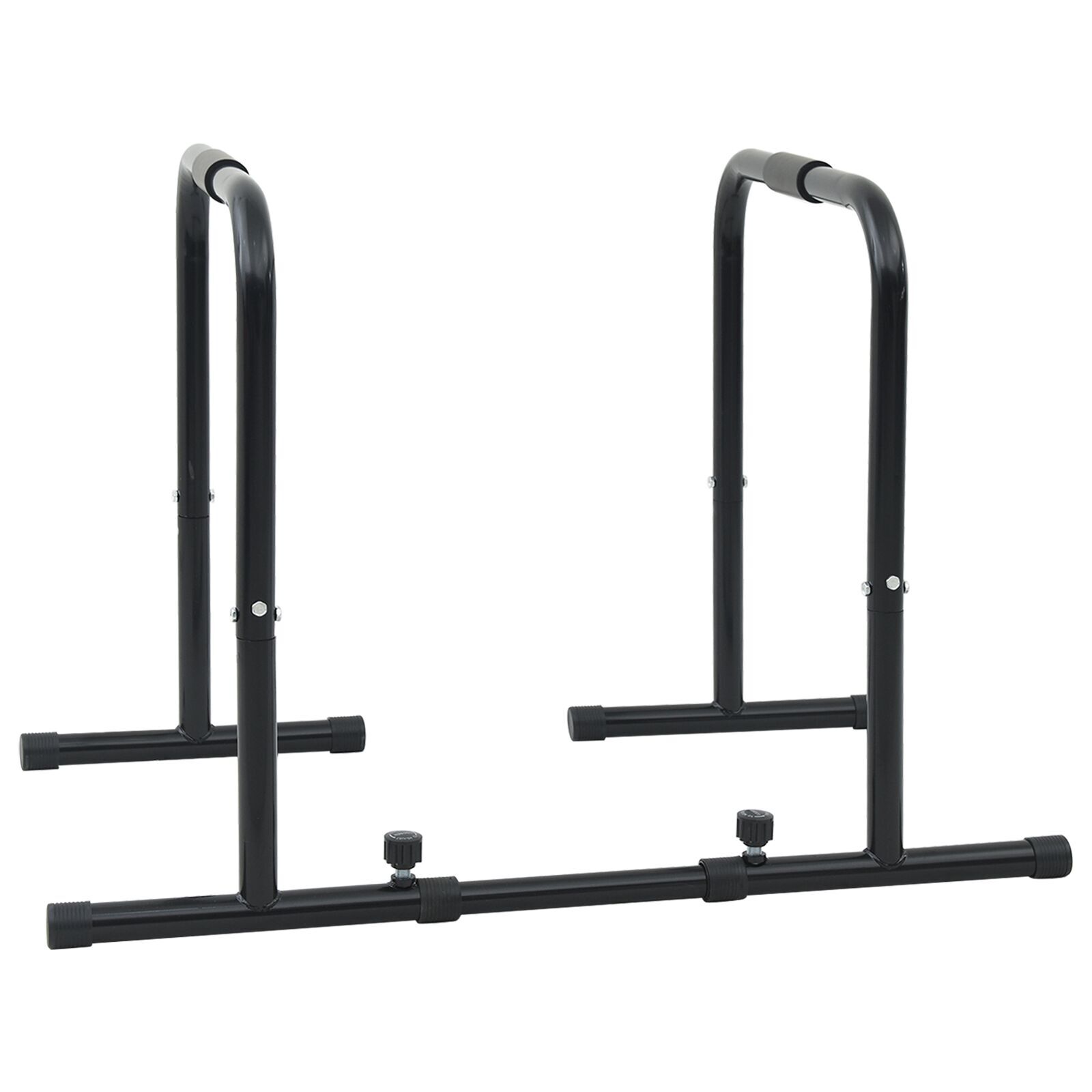 vidaXL Bară de flotări cu lungime ajustabilă, capacitate 120 kg, 96-117x67x75 cm din oțel vidaXL Bară de flotări cu lungime ajustabilă, capacitate 120 kg, 96-117x67x75 cm din oțel