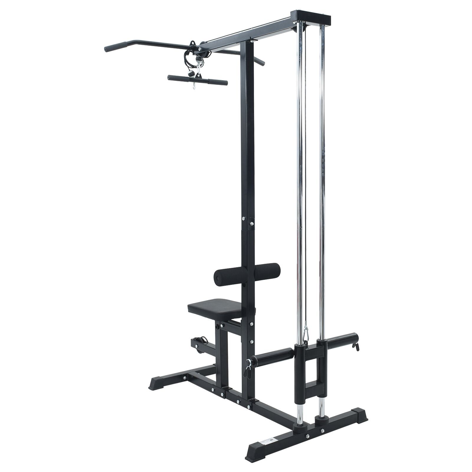 vidaXL Mașina de tras la piept cu scaun ajustabil 80 kg suportabil vidaXL Mașina de tras la piept cu scaun ajustabil 80 kg suportabil