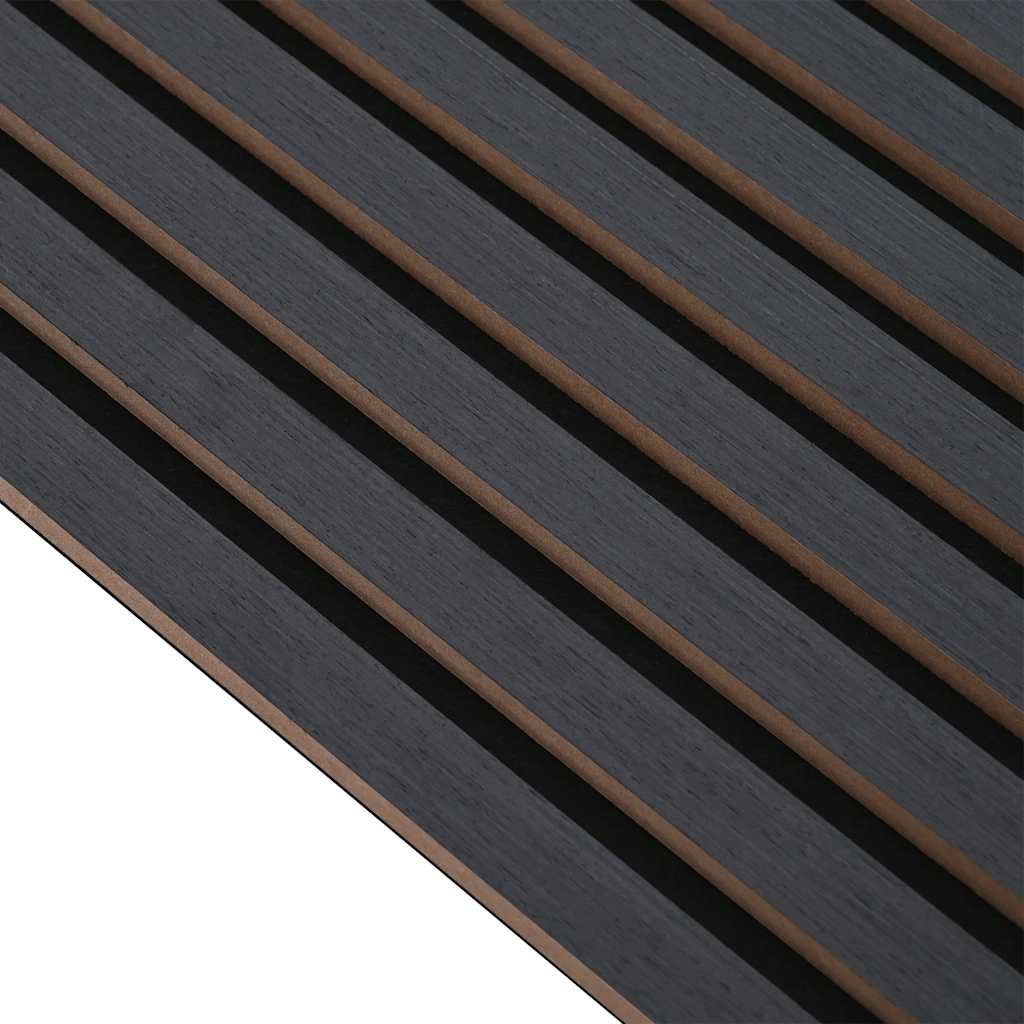vidaXL Panouri acustice de perete 2 buc șipci 60,5x60 cm furnir stejar vidaXL Panouri acustice de perete 2 buc șipci 60,5x60 cm furnir stejar