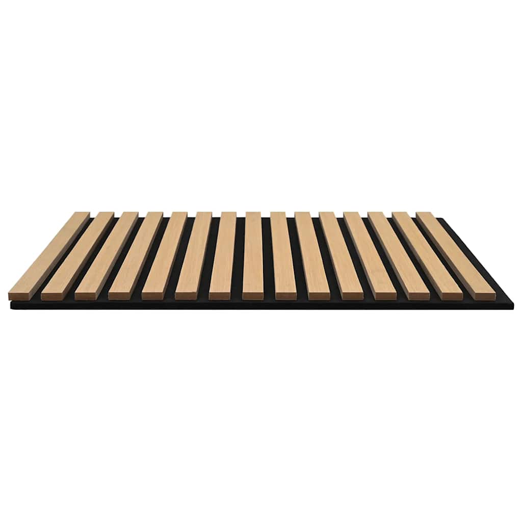 vidaXL Panouri acustice de perete 8 buc șipci 60,5x60 cm furnir stejar vidaXL Panouri acustice de perete 8 buc șipci 60,5x60 cm furnir stejar