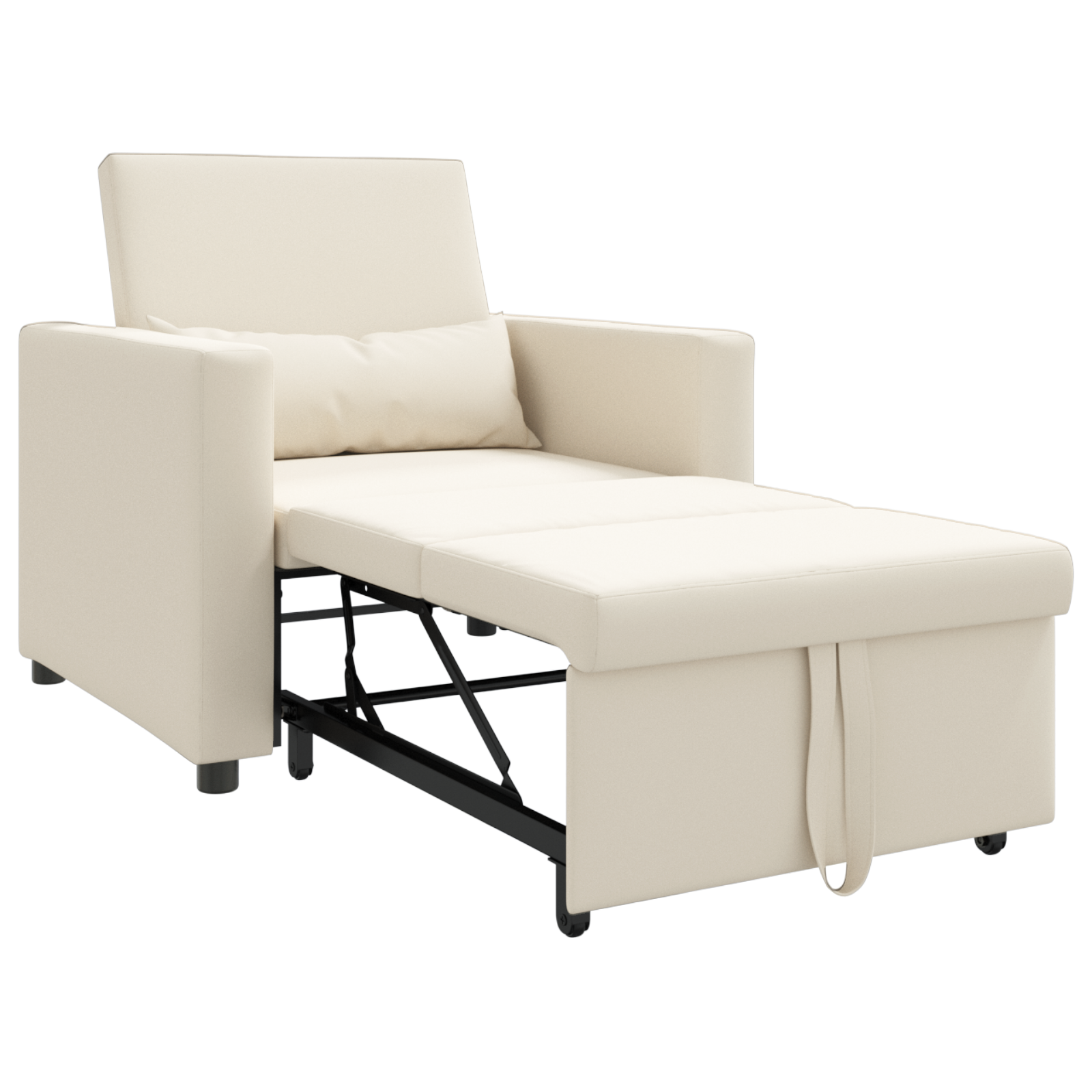 vidaXL Canapea Pat Convertibilă 3 în 1 din Pânză vidaXL Canapea Pat Convertibilă 3 în 1 din Pânză