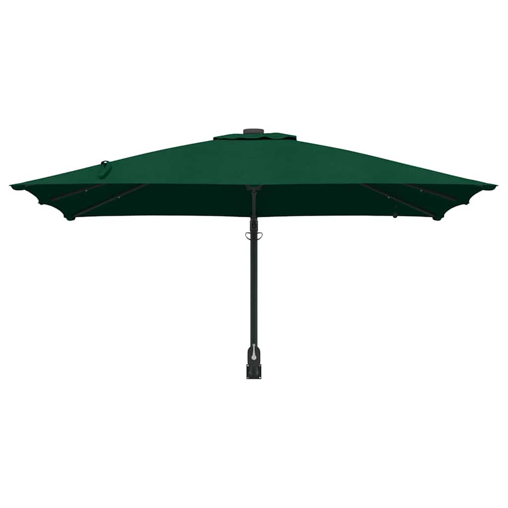 vidaXL Parasol de Grădină Verde 248,5 x 247,5 x 160 cm