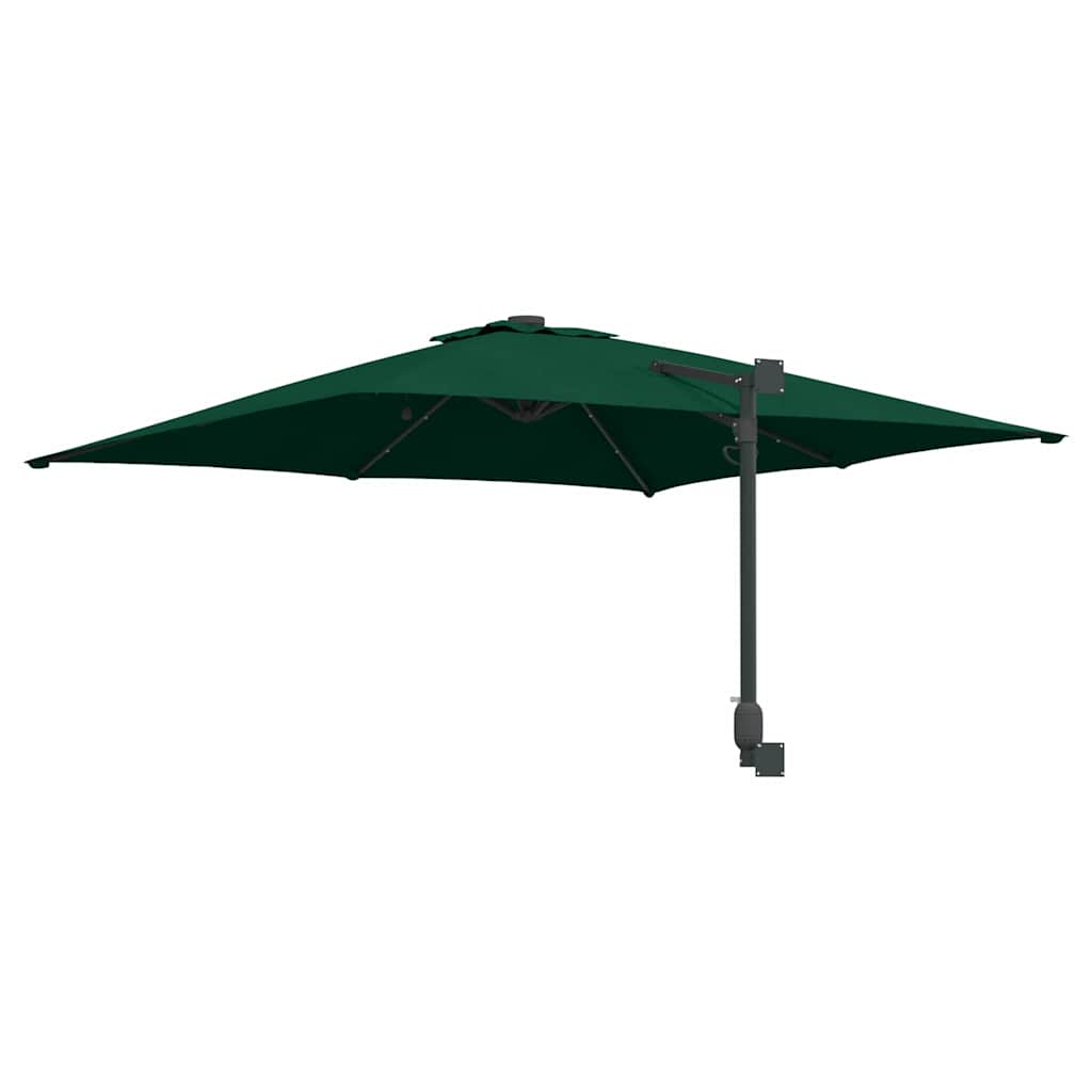 vidaXL Parasol de Grădină Verde 248,5 x 247,5 x 160 cm