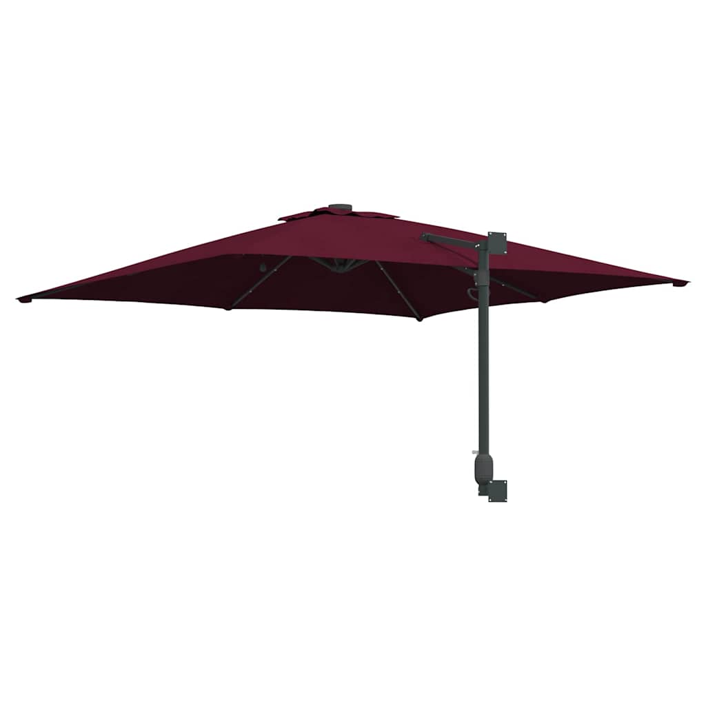 vidaXL Parasol de Grădină Roșu Bordeaux 248,5 x 247,5 x 160 cm