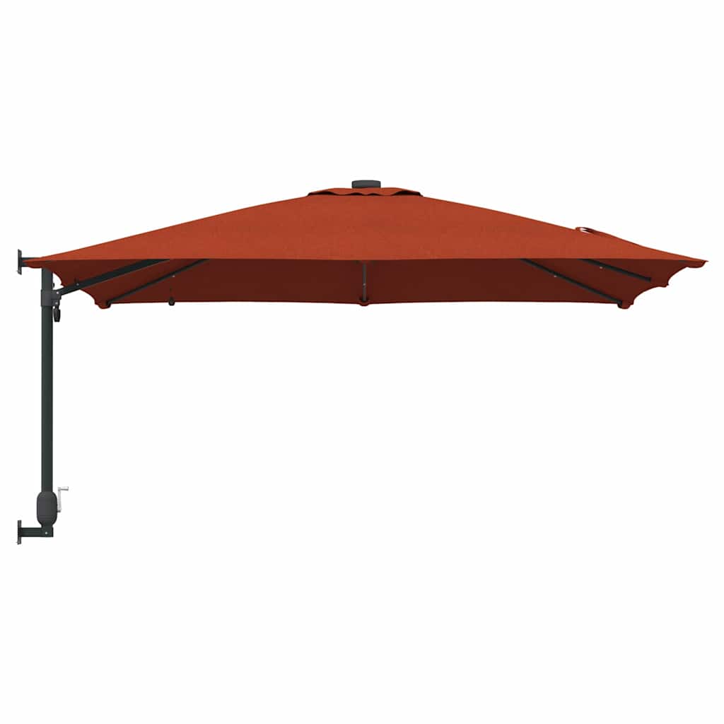 vidaXL Parasol de Grădină Terracota 248,5 x 247,5 x 160 cm