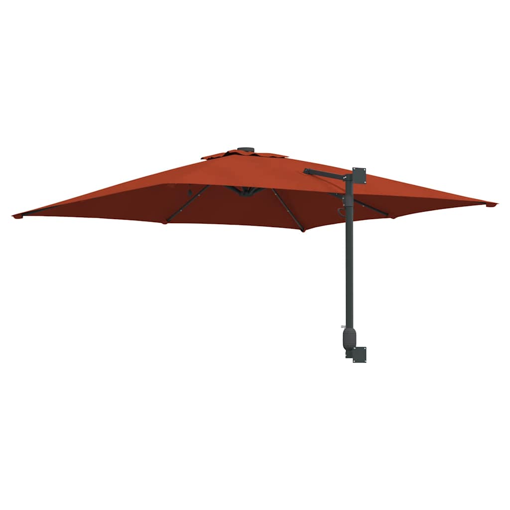 vidaXL Parasol de Grădină Terracota 248,5 x 247,5 x 160 cm