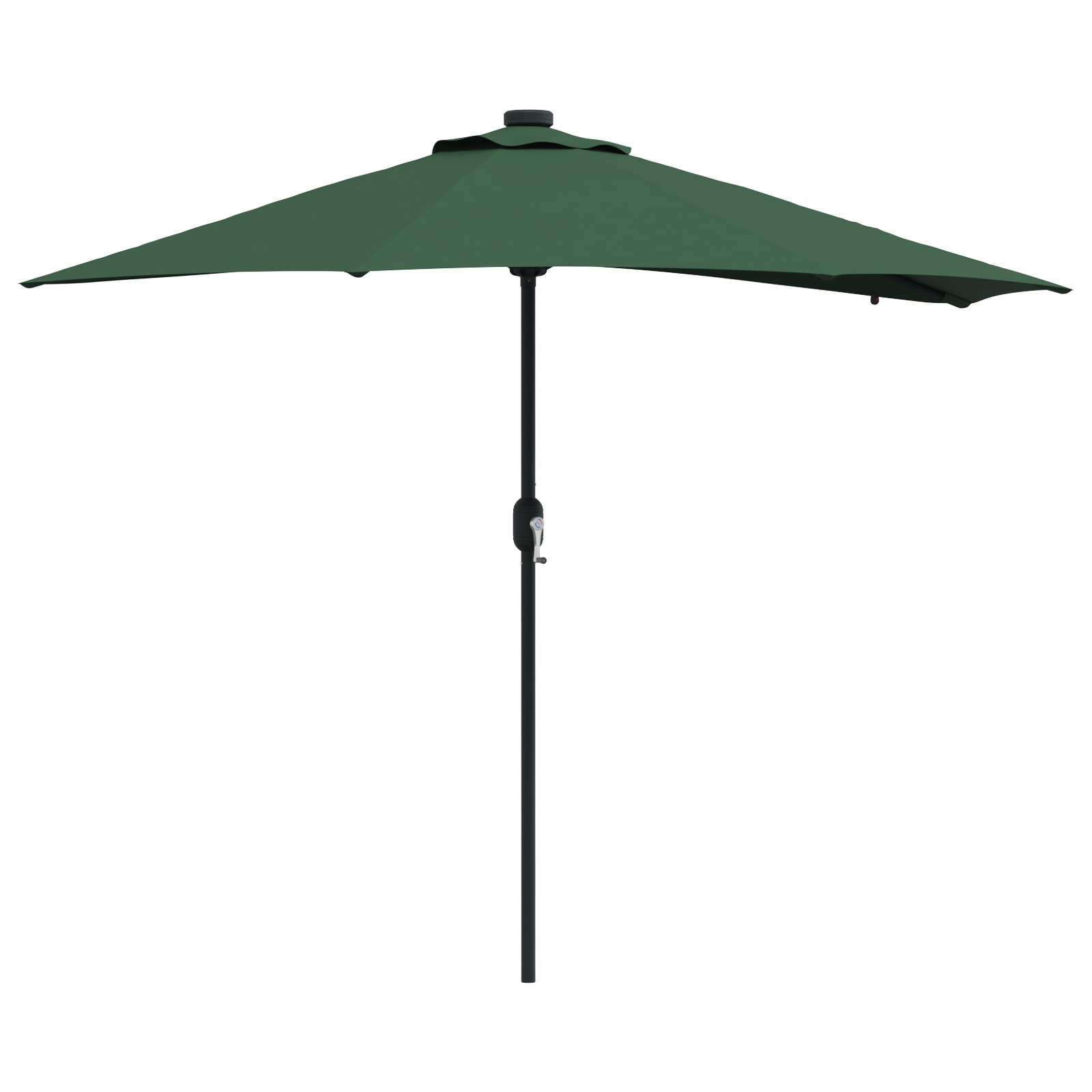 vidaXL Parasol de Grădină Verde 294 x 150 x 223 cm țesătură