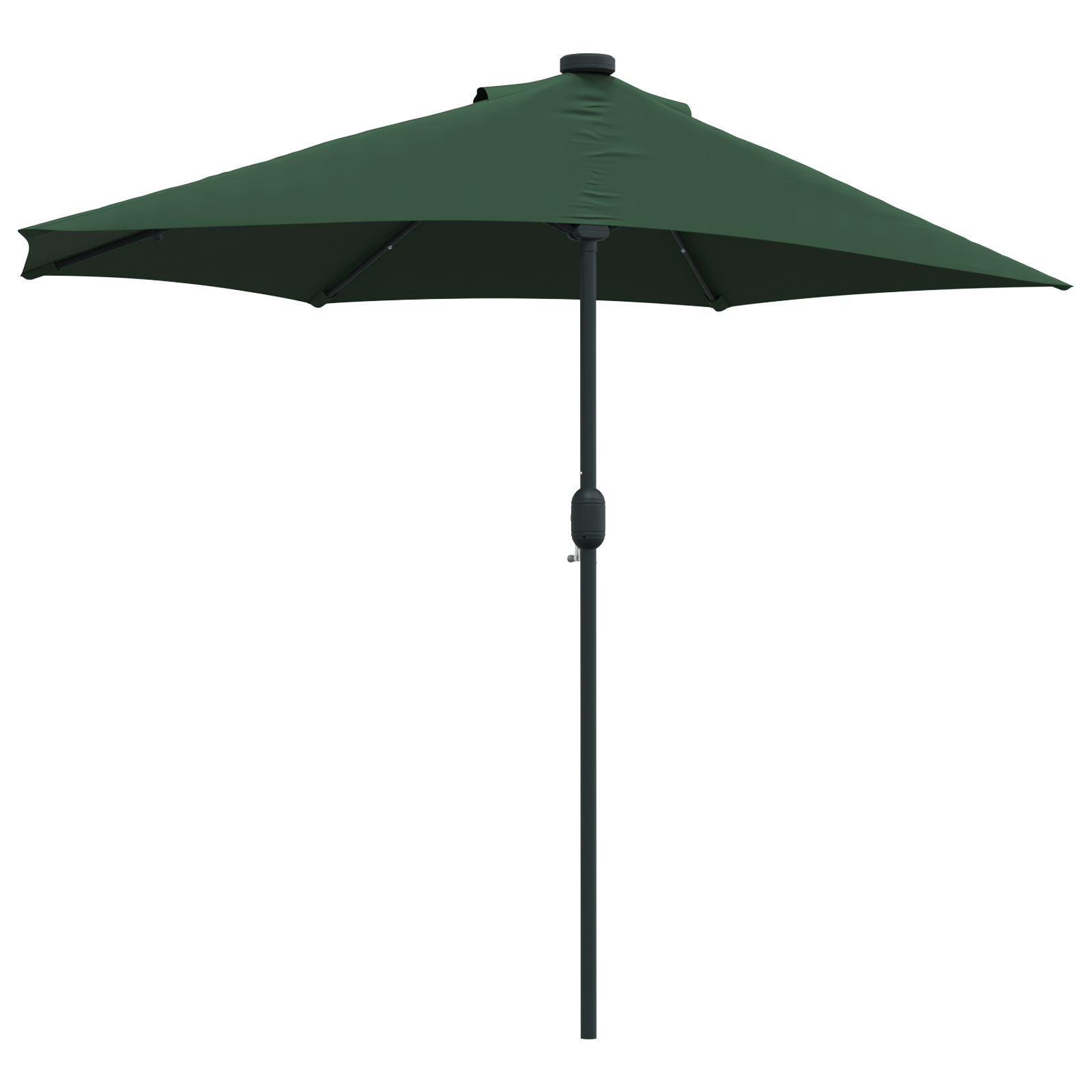 vidaXL Parasol de Grădină Verde 294 x 150 x 223 cm țesătură