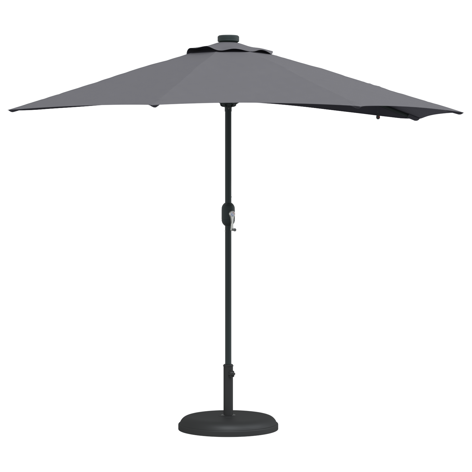 vidaXL Parasol de Grădină Antracit 294 x 150 x 223 cm țesătură