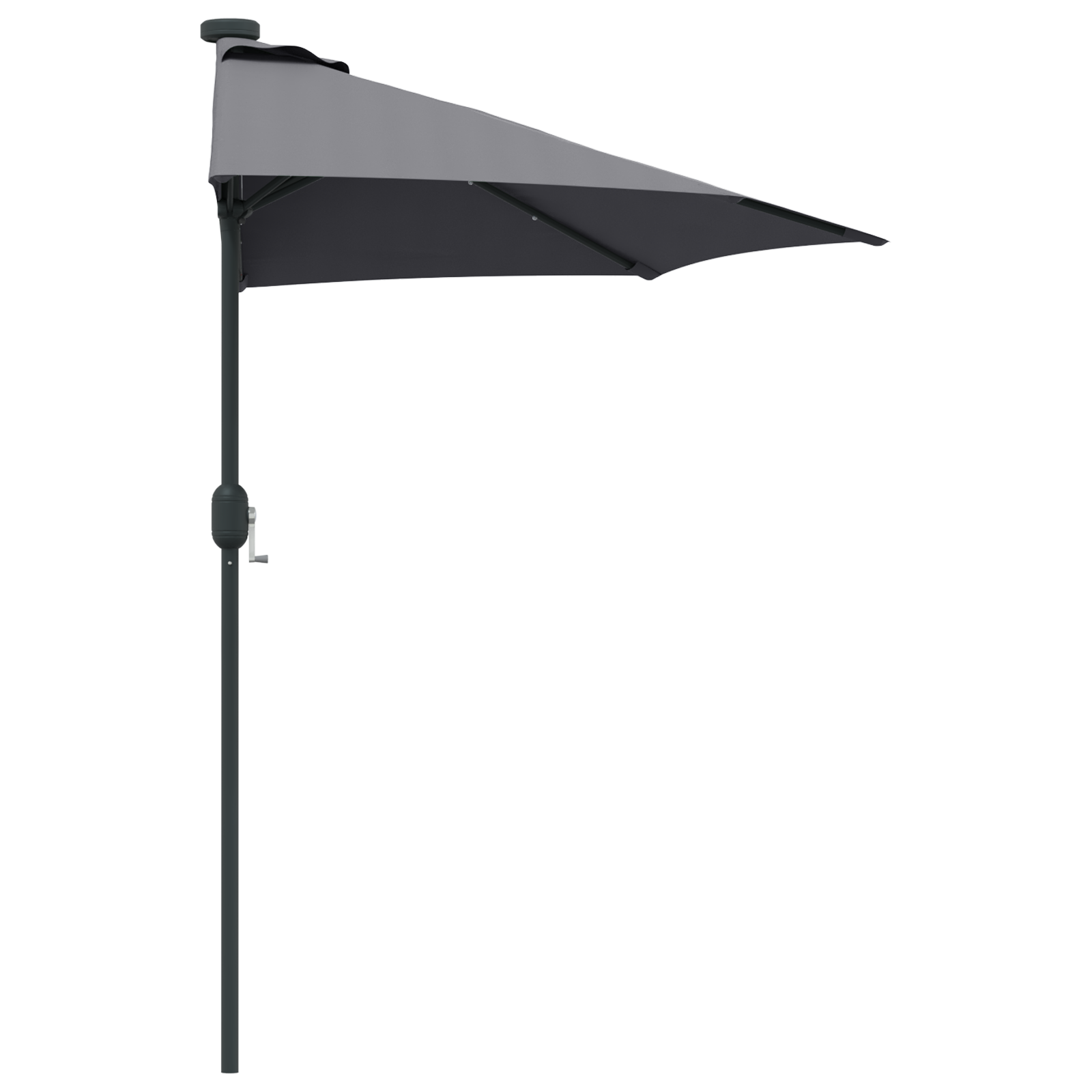 vidaXL Parasol de Grădină Antracit 294 x 150 x 223 cm țesătură