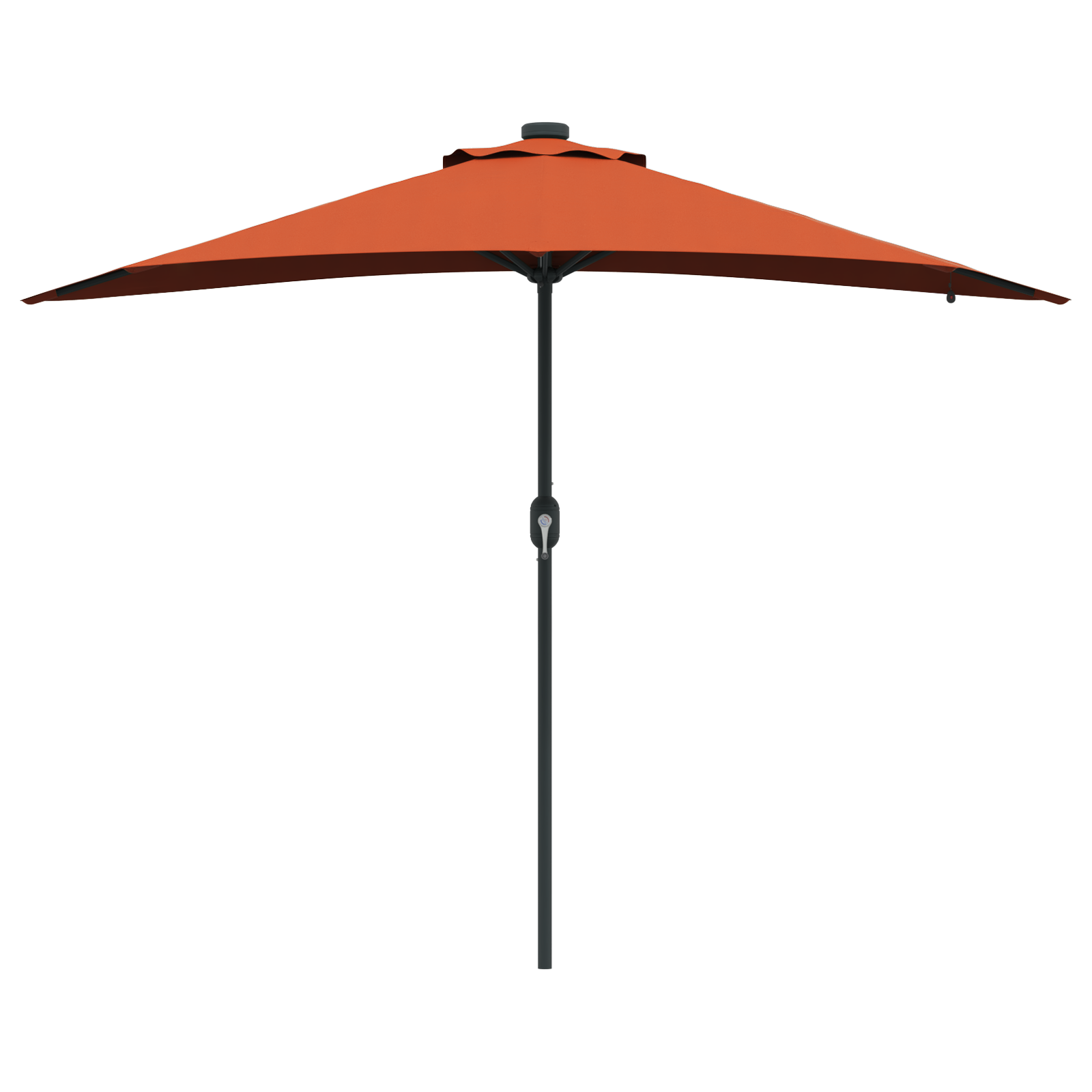 vidaXL Parasol de Grădină Terracota 294 x 150 x 223 cm țesătură