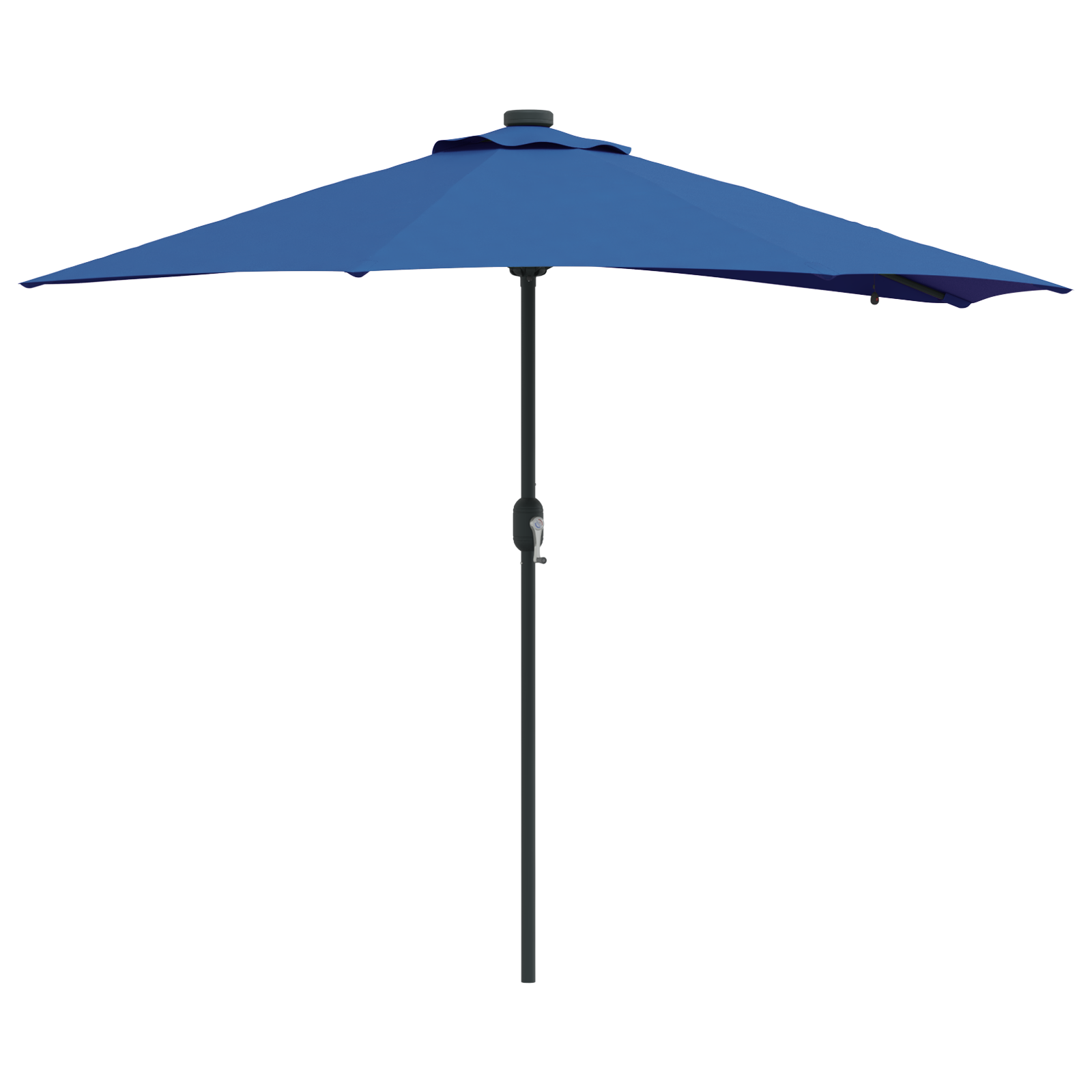 vidaXL Parasol de Grădină albastru 294 x 150 x 223 cm țesătură